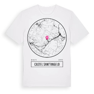 Castel Sant'Angelo t-shirt – ekologisk bomull t-shirt från Pinshirt