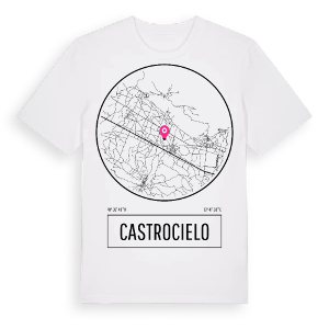 Castrocielo t-shirt – ekologisk bomull t-shirt från Pinshirt