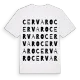 Cervaro ordlek t-shirt