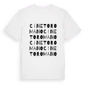 Cineto Romano ordlek t-shirt – ekologisk bomull t-shirt från Pinshirt