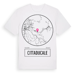 Cittaducale t-shirt – ekologisk bomull t-shirt från Pinshirt