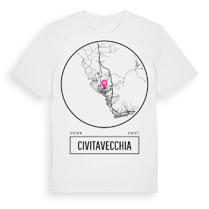 Civitavecchia t-shirt – ekologisk bomull t-shirt från Pinshirt