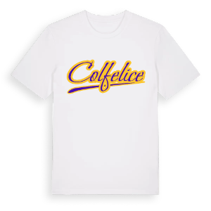 Colfelice baseball t-shirt – ekologisk bomull t-shirt från Pinshirt