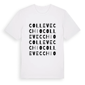 Collevecchio ordlek t-shirt – ekologisk bomull t-shirt från Pinshirt