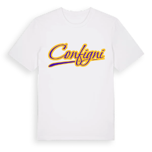 Configni baseball t-shirt – ekologisk bomull t-shirt från Pinshirt