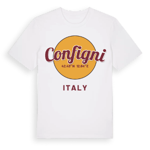 Configni cirkel t-shirt – ekologisk bomull t-shirt från Pinshirt