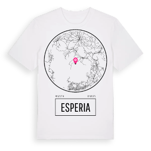 Esperia t-shirt – ekologisk bomull t-shirt från Pinshirt