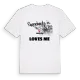 Någon i Fiumicino älskar mig t-shirt