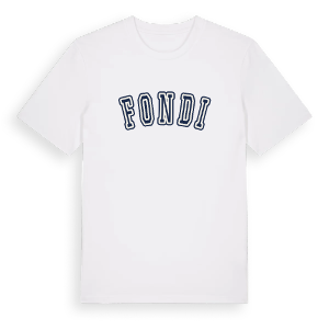 Fondi college t-shirt – ekologisk bomull t-shirt från Pinshirt
