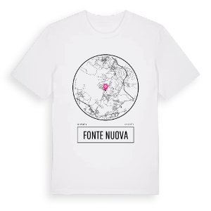 Fonte Nuova t-shirt – ekologisk bomull t-shirt från Pinshirt