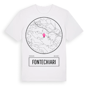 Fontechiari t-shirt – ekologisk bomull t-shirt från Pinshirt