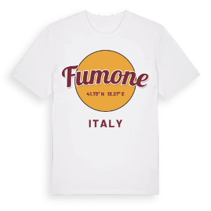 Fumone cirkel t-shirt – ekologisk bomull t-shirt från Pinshirt