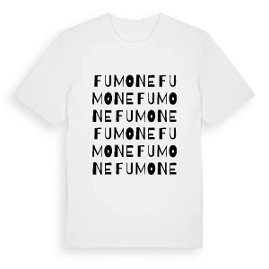 Fumone ordlek t-shirt – ekologisk bomull t-shirt från Pinshirt