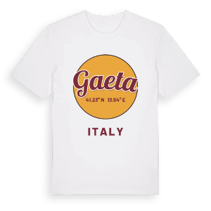Gaeta cirkel t-shirt – ekologisk bomull t-shirt från Pinshirt