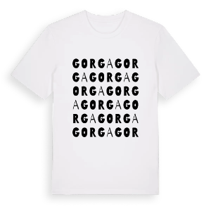 Gorga ordlek t-shirt – ekologisk bomull t-shirt från Pinshirt