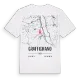 Graffignano karta t-shirt