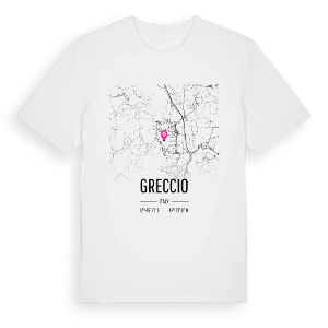 Greccio karta t-shirt – ekologisk bomull t-shirt från Pinshirt