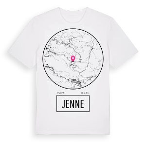 Jenne t-shirt – ekologisk bomull t-shirt från Pinshirt