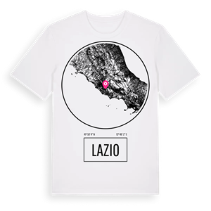 Lazio t-shirt – ekologisk bomull t-shirt från Pinshirt