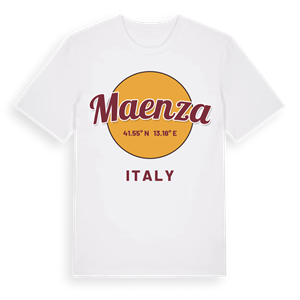 Maenza cirkel t-shirt – ekologisk bomull t-shirt från Pinshirt
