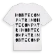 Monte Compatri ordlek t-shirt