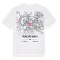 Municipio Roma I karta t-shirt