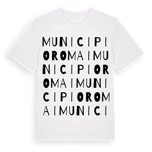 Municipio Roma I ordlek t-shirt – ekologisk bomull t-shirt från Pinshirt