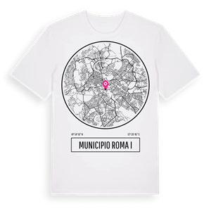 Municipio Roma I t-shirt – ekologisk bomull t-shirt från Pinshirt