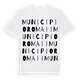 Municipio Roma II ordlek t-shirt