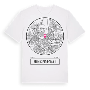 Municipio Roma II t-shirt – ekologisk bomull t-shirt från Pinshirt