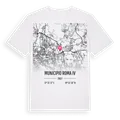 Municipio Roma IV karta t-shirt
