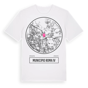 Municipio Roma IV t-shirt – ekologisk bomull t-shirt från Pinshirt