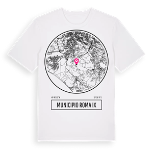 Municipio Roma IX t-shirt – ekologisk bomull t-shirt från Pinshirt