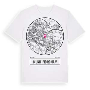 Municipio Roma V t-shirt – ekologisk bomull t-shirt från Pinshirt