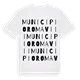 Municipio Roma VIII ordlek t-shirt