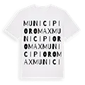 Municipio Roma X ordlek t-shirt