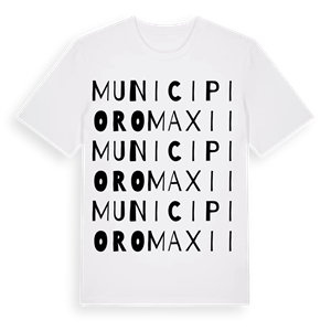 Municipio Roma XII ordlek t-shirt – ekologisk bomull t-shirt från Pinshirt