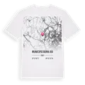Municipio Roma XIII karta t-shirt