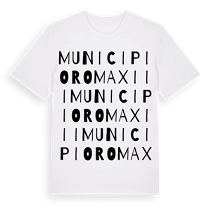 Municipio Roma XIII ordlek t-shirt – ekologisk bomull t-shirt från Pinshirt