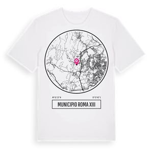 Municipio Roma XIII t-shirt – ekologisk bomull t-shirt från Pinshirt