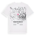 Municipio Roma XIV karta t-shirt