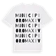 Municipio Roma XIV ordlek t-shirt