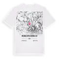 Municipio Roma XV karta t-shirt