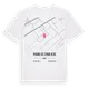 Piano di zona B36 karta t-shirt