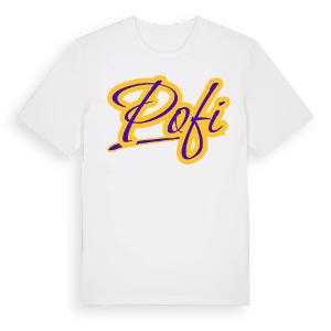 Pofi baseball t-shirt – ekologisk bomull t-shirt från Pinshirt
