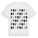 Pofi ordlek t-shirt