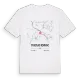 Ponzano Romano karta t-shirt