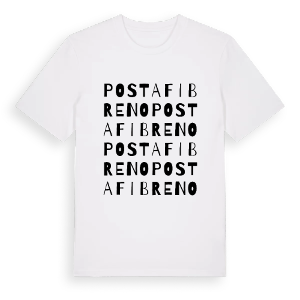 Posta Fibreno ordlek t-shirt – ekologisk bomull t-shirt från Pinshirt