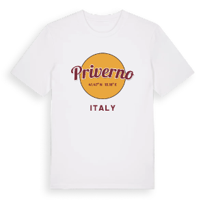 Priverno cirkel t-shirt – ekologisk bomull t-shirt från Pinshirt