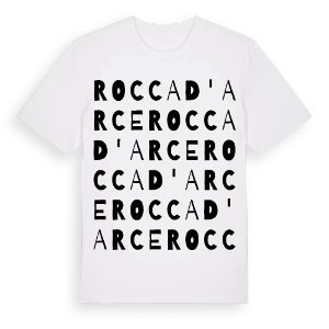 Rocca d'Arce ordlek t-shirt – ekologisk bomull t-shirt från Pinshirt